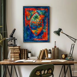 Vibrant Tropical Escape Poster