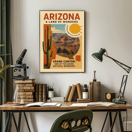 Grand Canyon Natural Wonder Art Poster