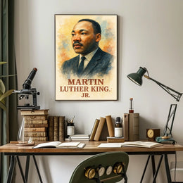 Martin Luther King Jr. Portrait Poster