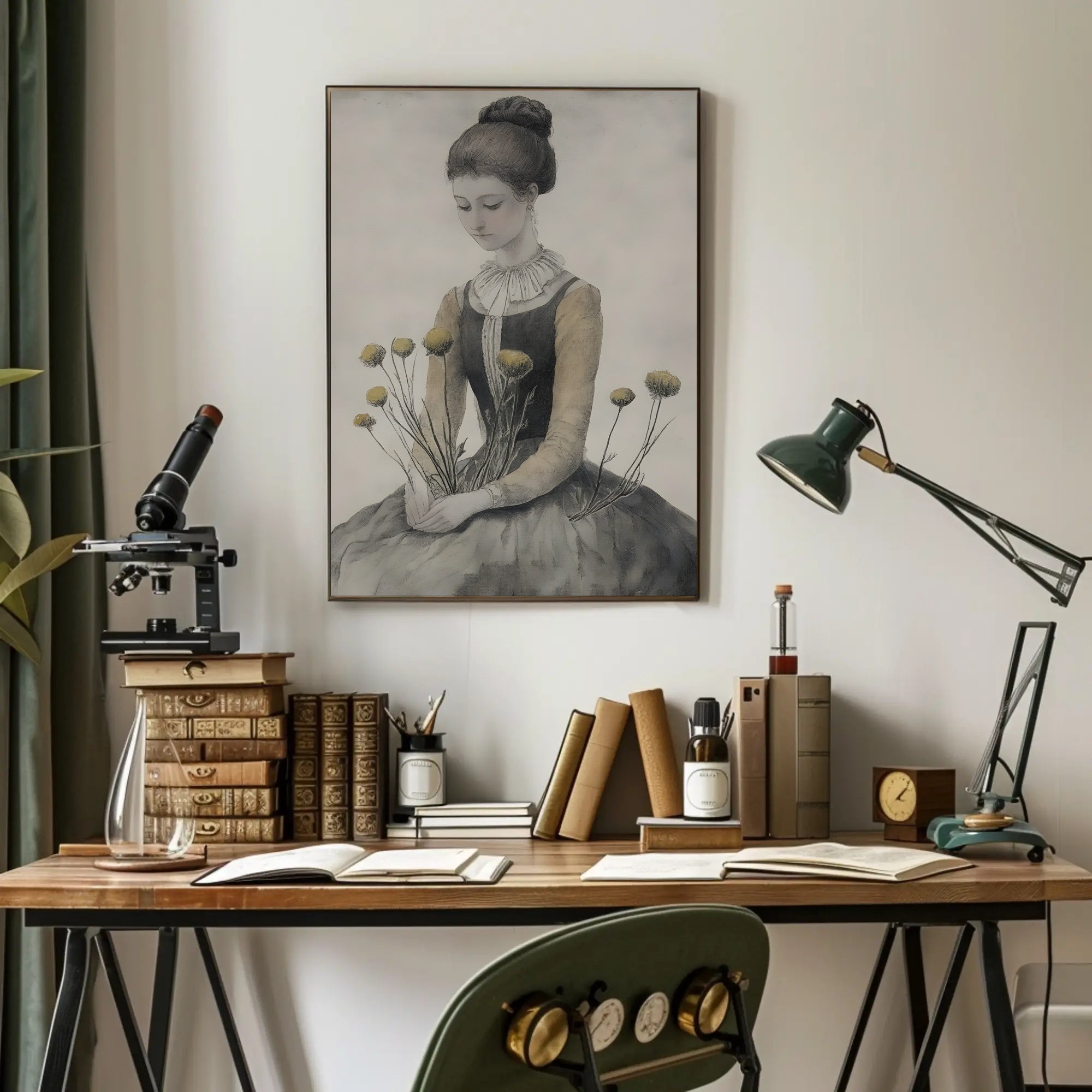 18th Century Vintage Heritage Poster for Elegant Decor PosterGoat