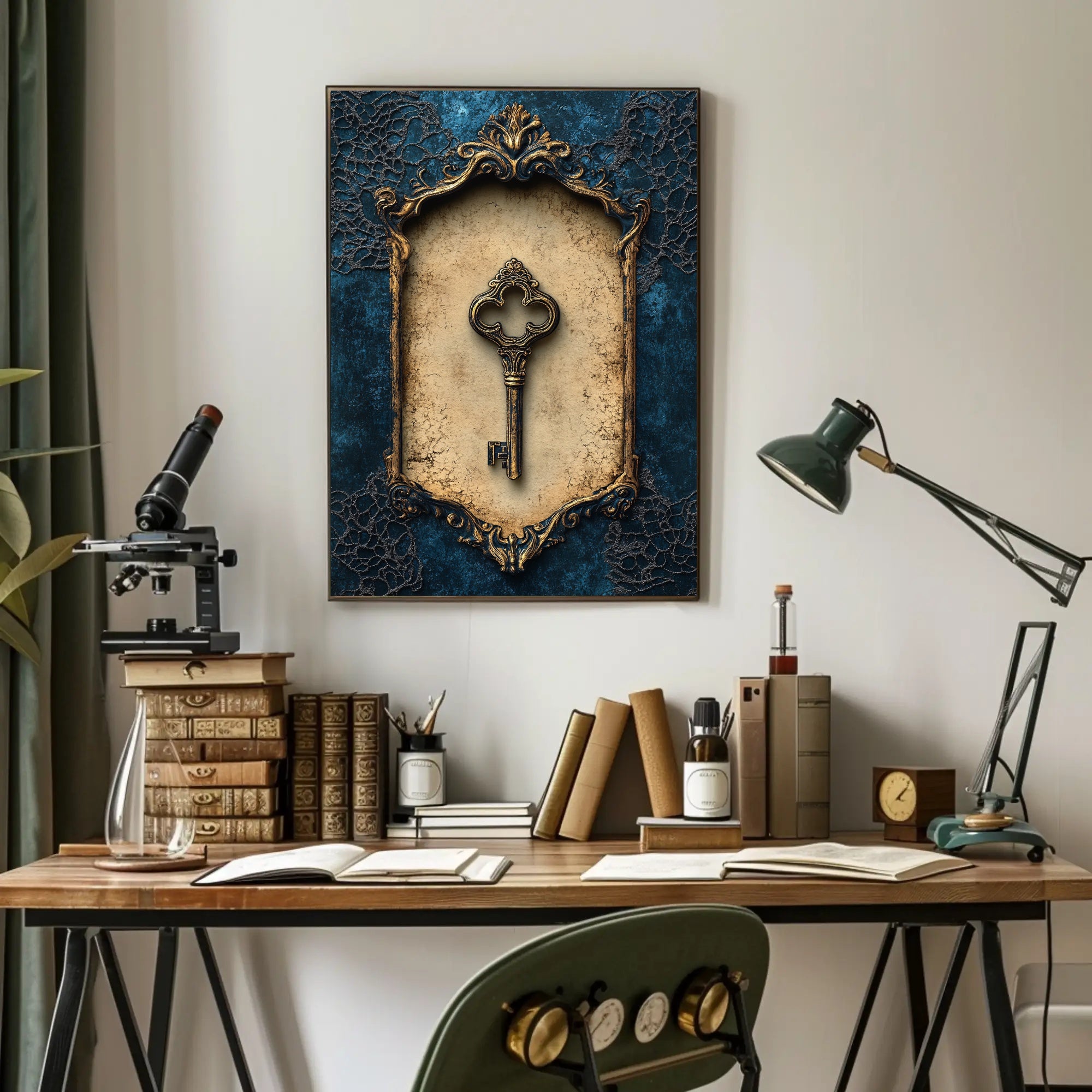 The Ornate Key Poster