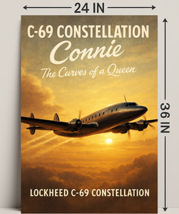 C-69 Constellation Connie Poster PosterGoat
