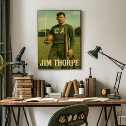Jim Thorpe Athletic Legend Poster