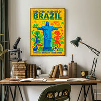 Discover the Spirit of Brazil Poster