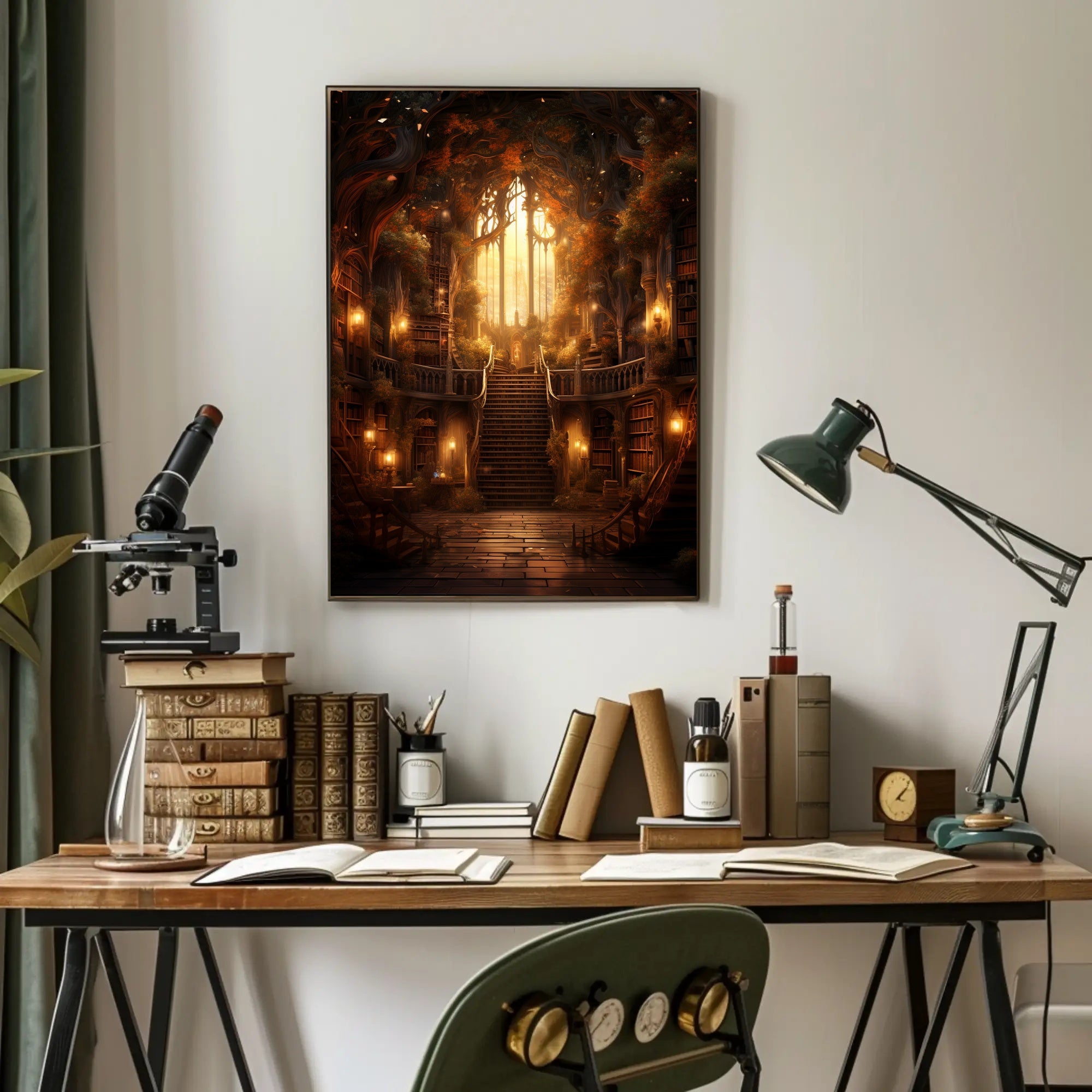 Enchanted Library Poster
