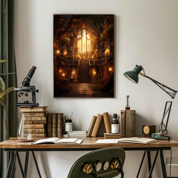 Enchanted Library Poster