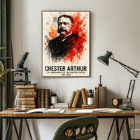 Chester Arthur 21St President Poster
