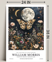William Morris Celestial Nature Vintage Artistic Poster