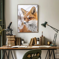Winter Fox Poster