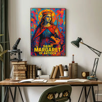 Saint Margaret of Antioch Poster
