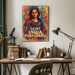 Saint Lydia Purpuraria Poster