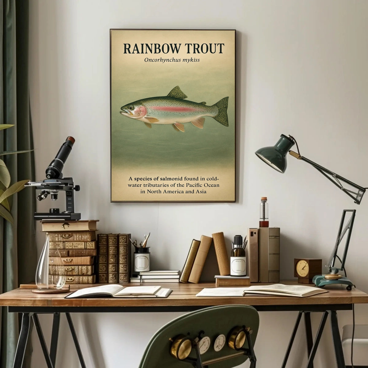 Rainbow Trout Oncorhynchus Mykiss Poster