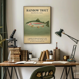 Rainbow Trout Oncorhynchus Mykiss Poster