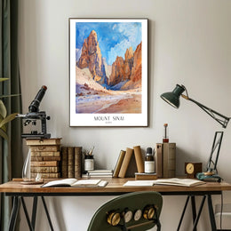 Mount Sinai Poster PosterGoat