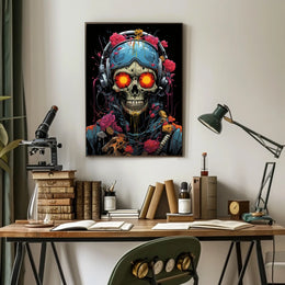 Skull Symphony Poster