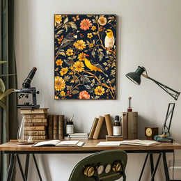Birds and Blooms Harmony Wall Art Print