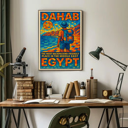 Discover Dahab, Egypt Poster