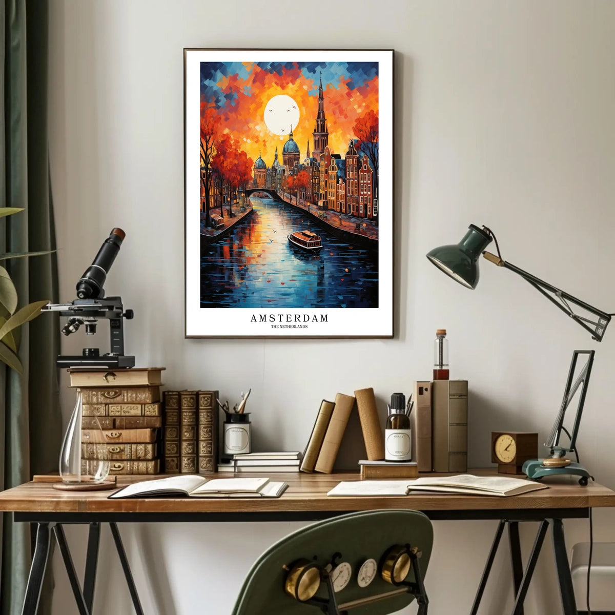 Amsterdam The Netherlands Poster