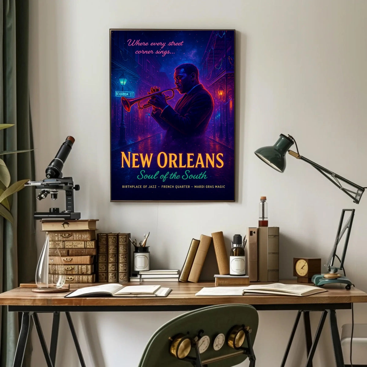 New Orleans Soul of the South Poster