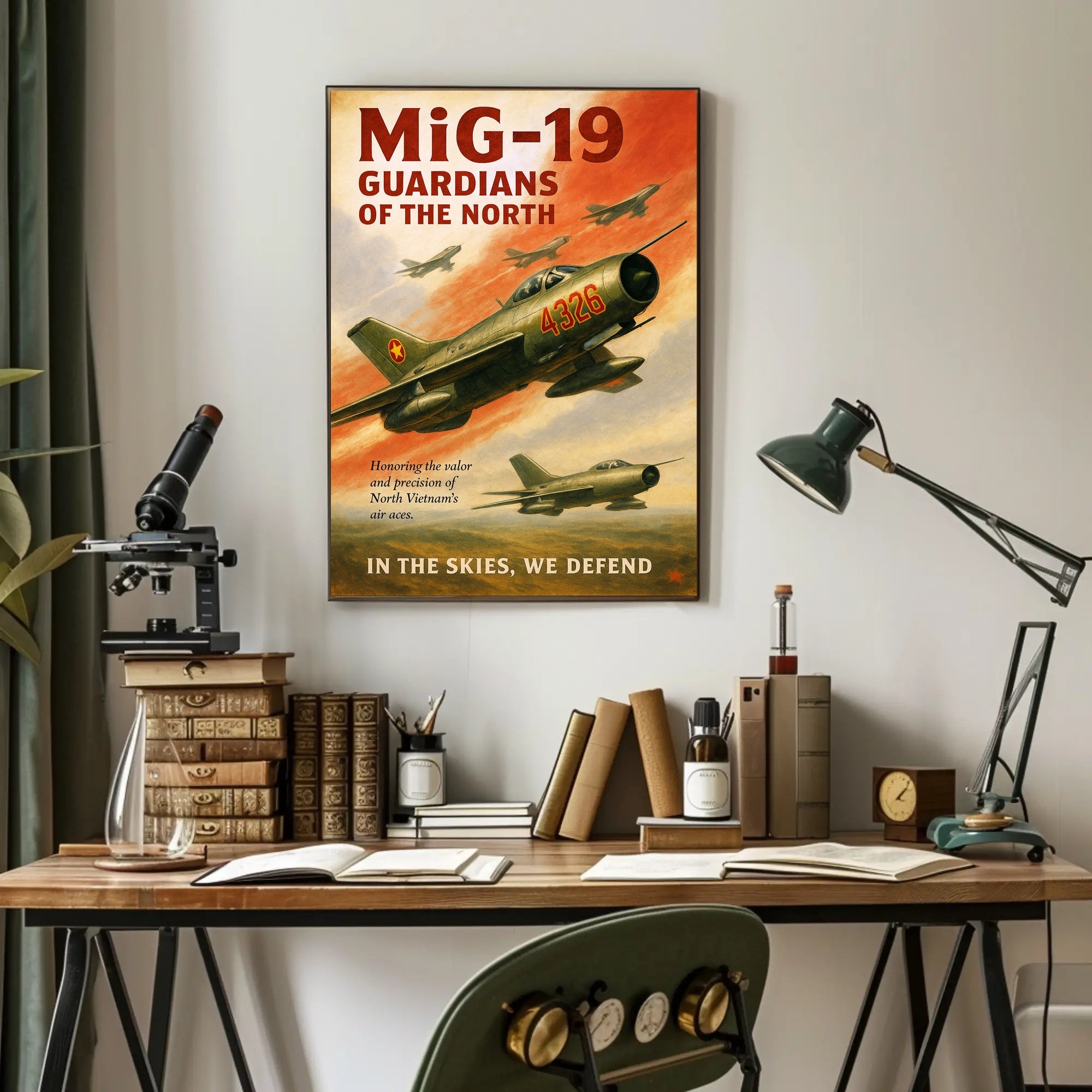 Guardians of the North MiG-19 Tribute Poster
