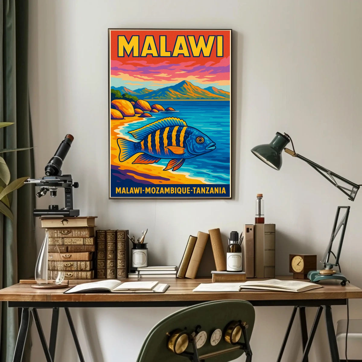 Vibrant Malawi Poster