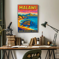 Vibrant Malawi Poster