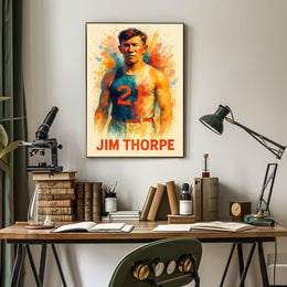 Jim Thorpe Athletic Legend Poster
