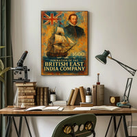 Formation of the British East India Company Poster