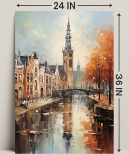Autumn In Amsterdam Poster