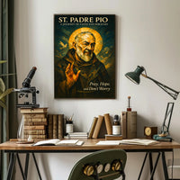 St. Padre Pio A Journey of Faith Poster
