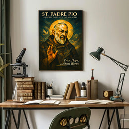 St. Padre Pio A Journey of Faith Poster