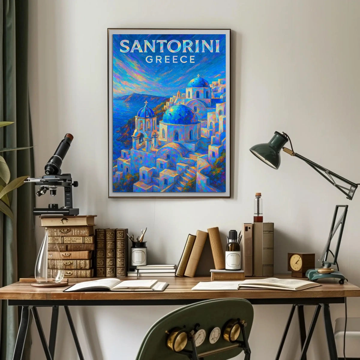 Santorini, Greece Poster