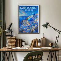 Santorini, Greece Poster