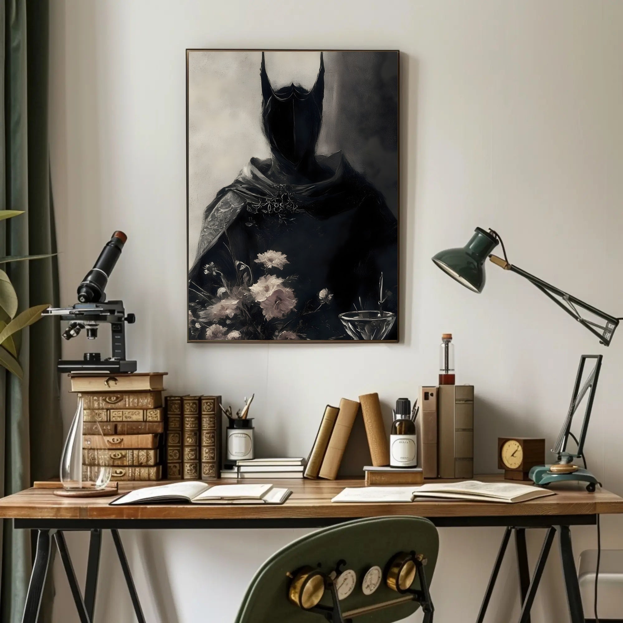 Knight in Mysterious World Fantasy or Mythology Poster PosterGoat