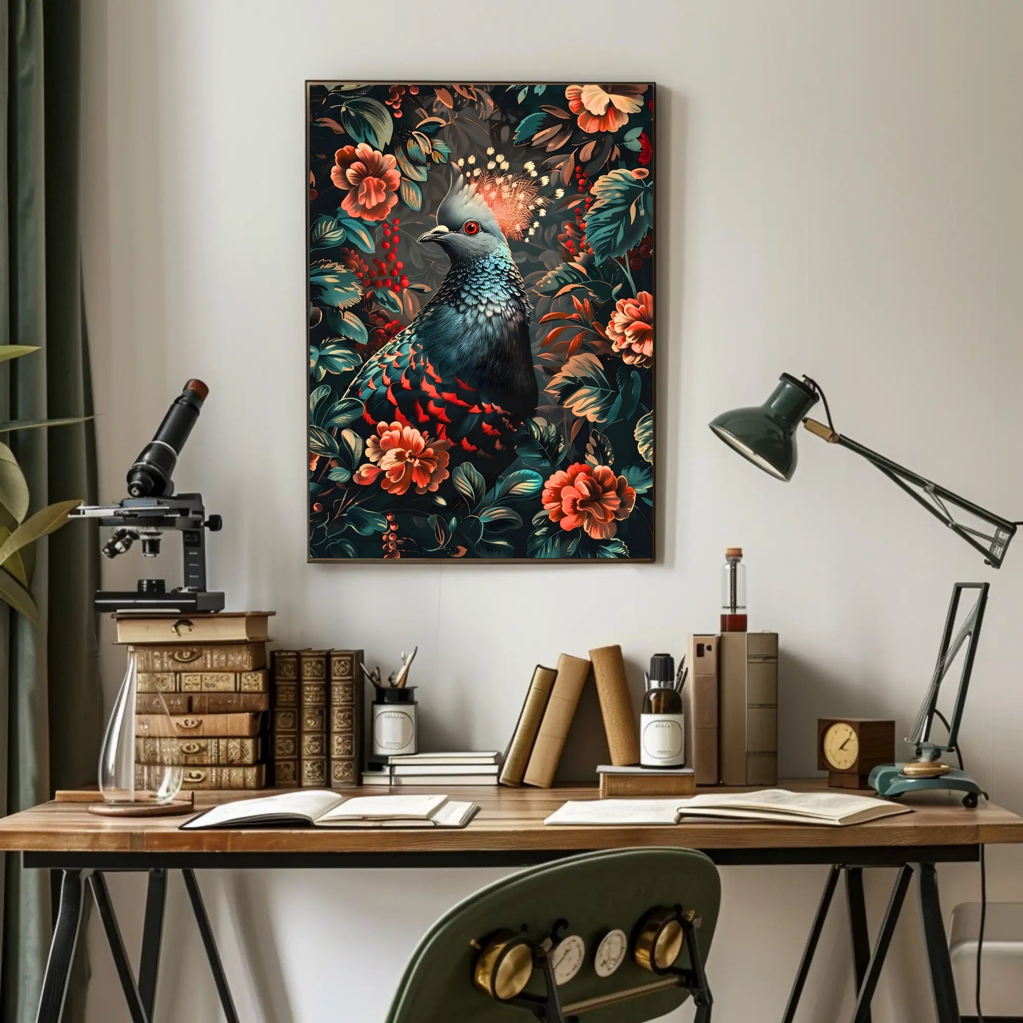 Majestic Avian Elegance Wall Art Print