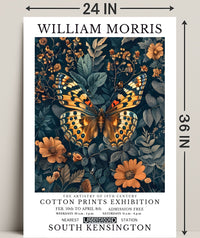William Morris Exhibition Cotton Prints Cultural or Heritage Poster