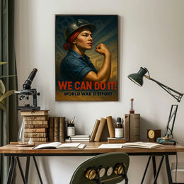 We Can Do It World War II Effort Poster