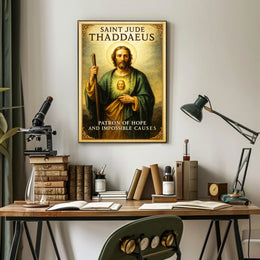 Saint Jude Thaddaeus Patron of Hope Poster PosterGoat