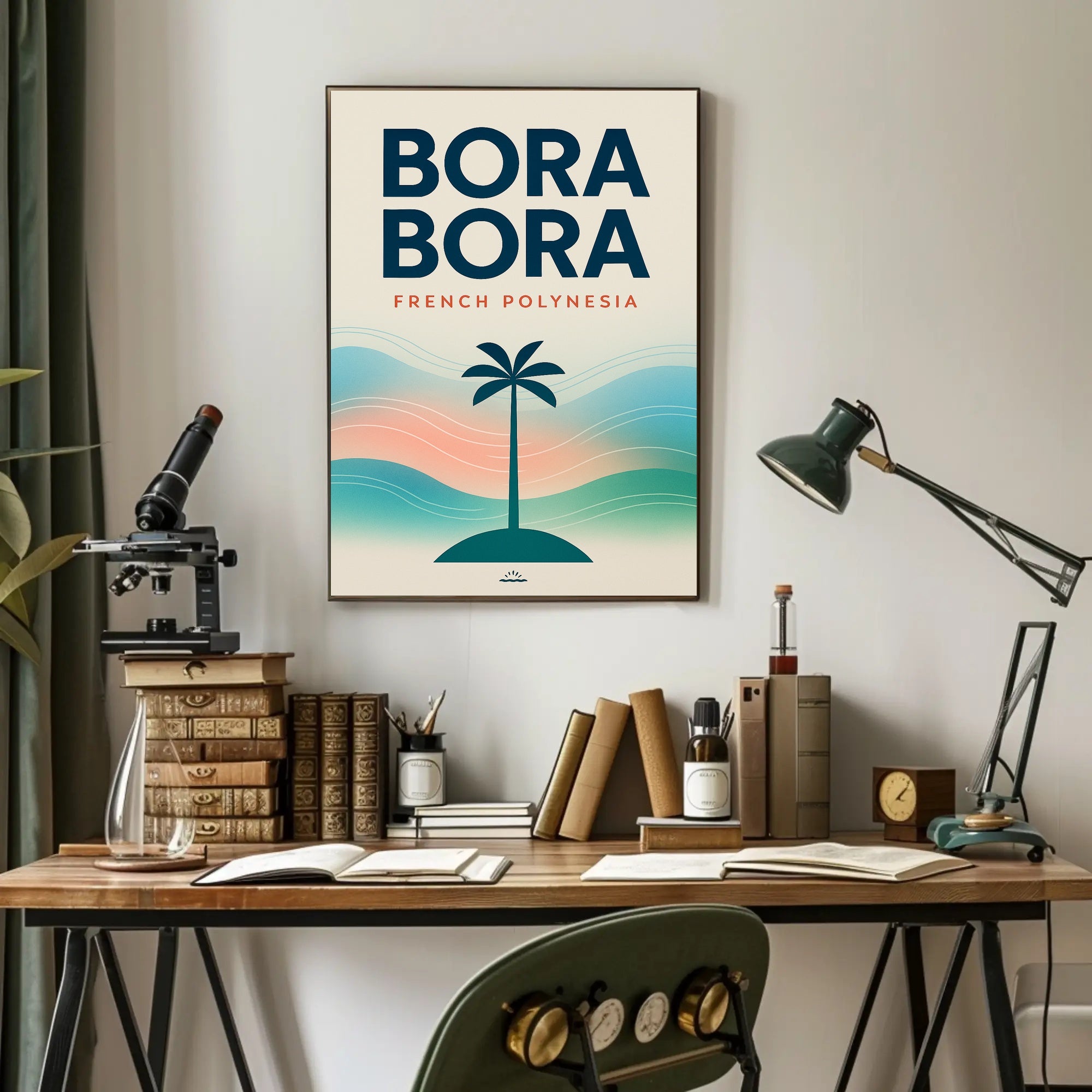 Bora Bora French Polynesia Poster PosterGoat