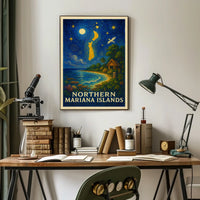 Northern Mariana Islands Travel Poster
