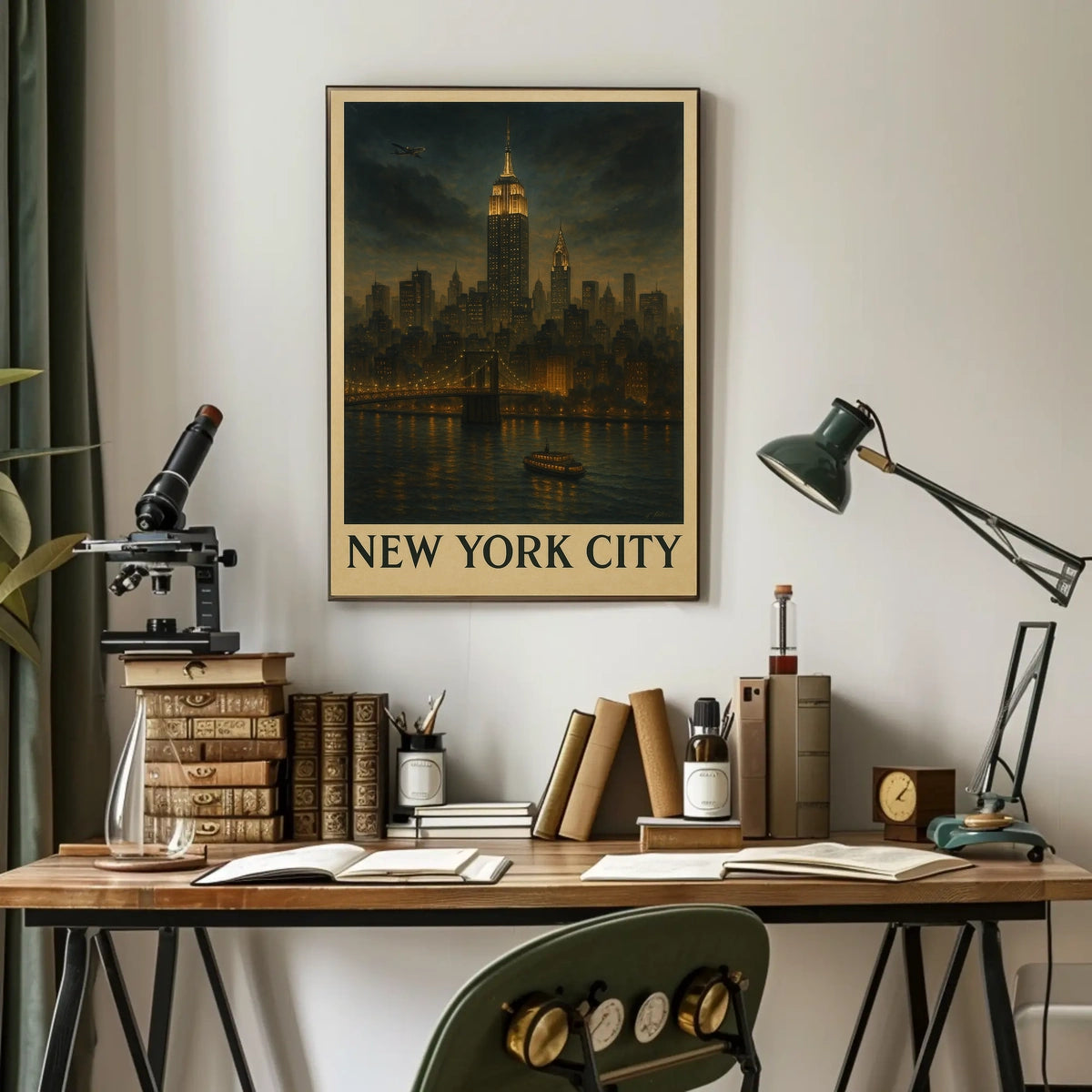 New York City Skyline Poster