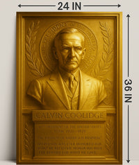 Calvin Coolidge 30th President Poster PosterGoat
