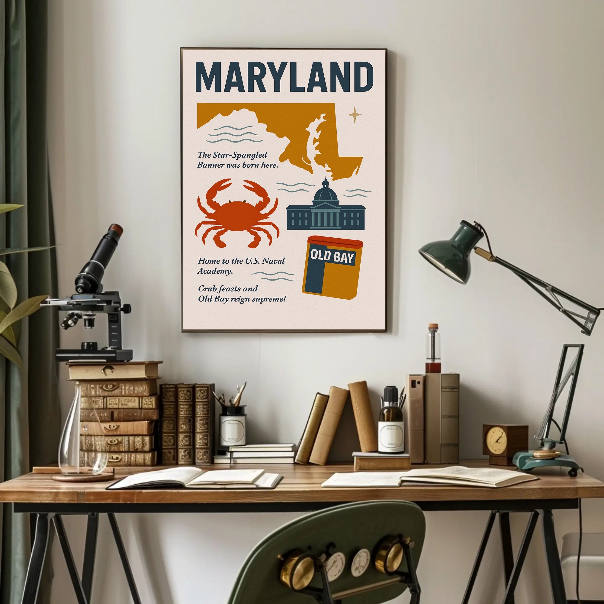 Maryland Highlights Poster