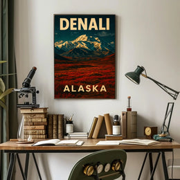 Denali Alaskas Majestic Peak Poster
