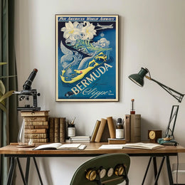 Bermuda By Clipper Poster