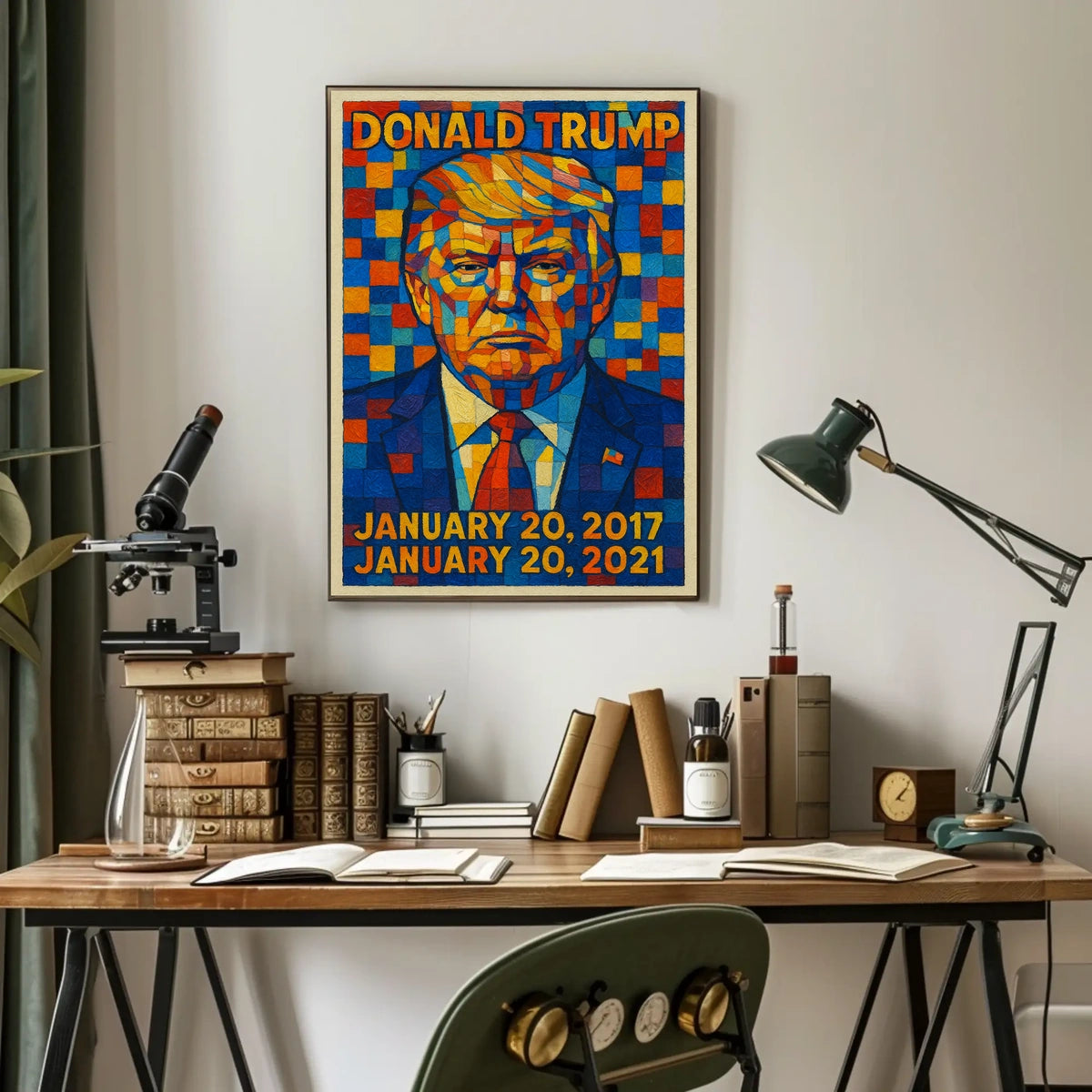 Donald Trump Presidential Term Poster