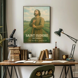 Saint Isidore The Farmer Poster