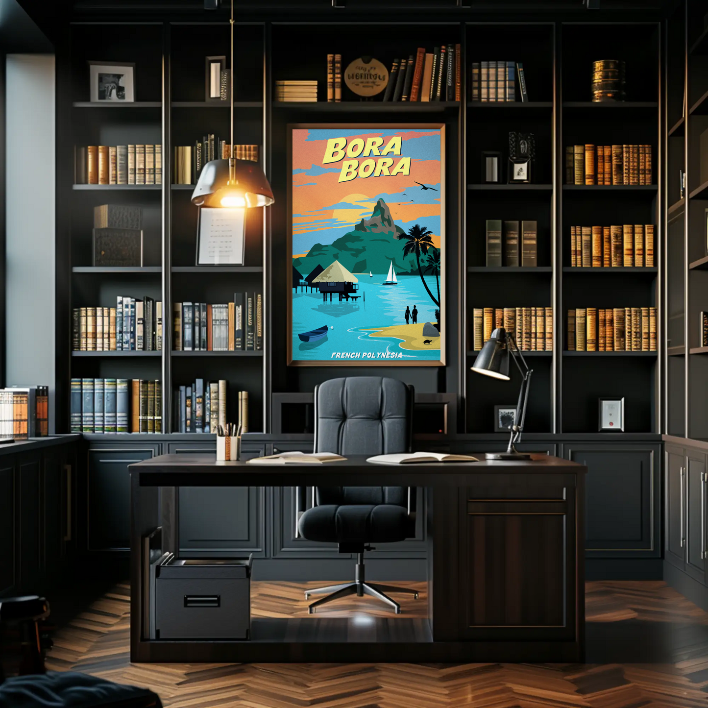 Bora Bora Travel Poster