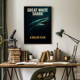 Great White Shark The OceanS Predator Poster