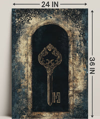 The Ornate Key Poster